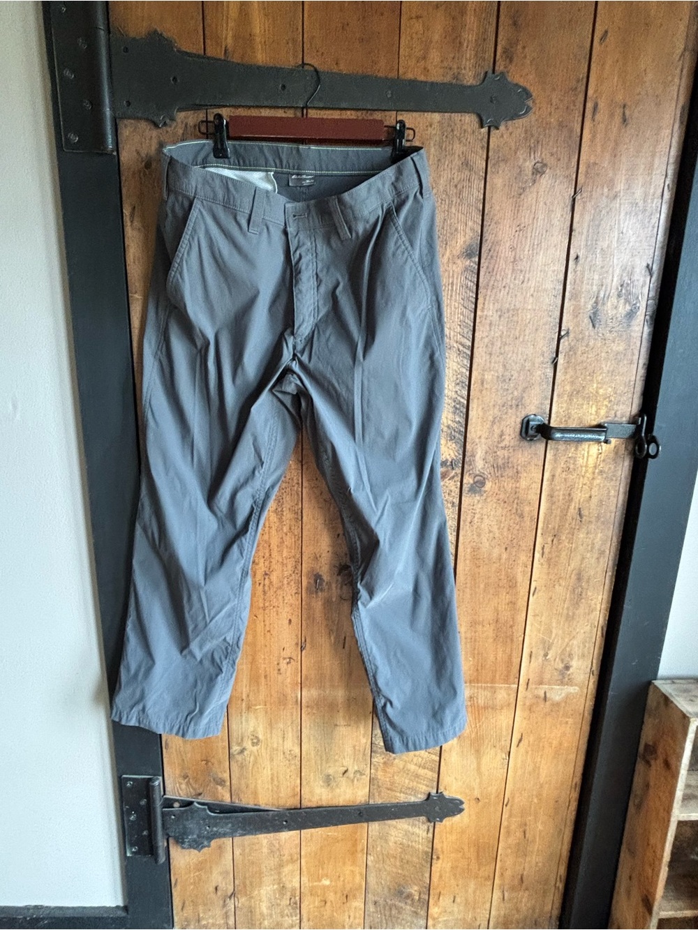 Eddie Bauer Gray Performance Chinos